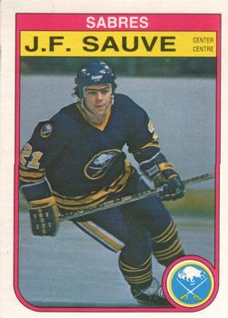 1982-83 O-Pee-Chee #33 J.F. Sauve Front