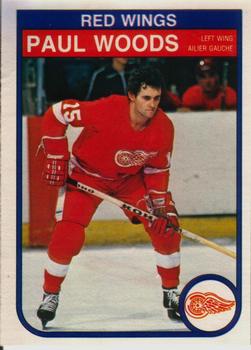 1982-83 O-Pee-Chee #98 Paul Woods Front