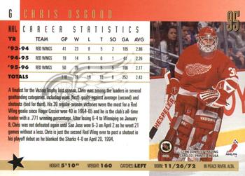 1996-97 Flair Chris Osgood Detroit Red Wings #29