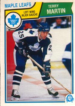 1983-84 O-Pee-Chee #336 Terry Martin Front