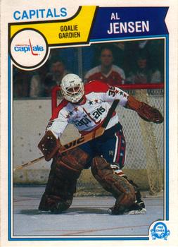 1983-84 O-Pee-Chee #373 Al Jensen Front