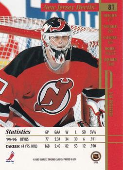 1996-97 Leaf Preferred - Press Proofs #81 Martin Brodeur Back