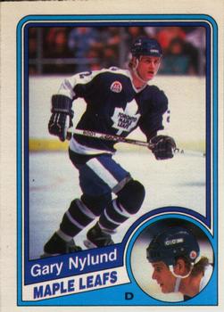 1984-85 O-Pee-Chee #307 Gary Nylund Front