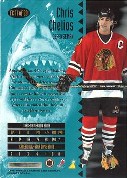 1996-97 Pinnacle - FANtasy #FC11 Chris Chelios Back