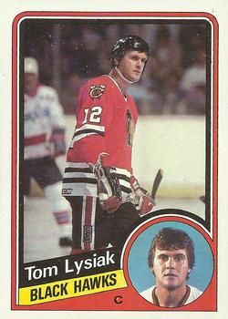 1984-85 Topps #31 Tom Lysiak Front