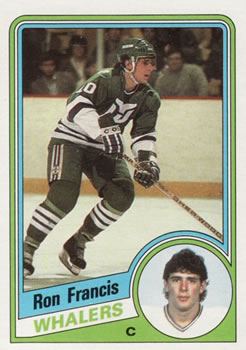 1984-85 Topps #54 Ron Francis Front