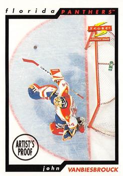 1996-97 Score - Artist's Proofs #63 John Vanbiesbrouck Front