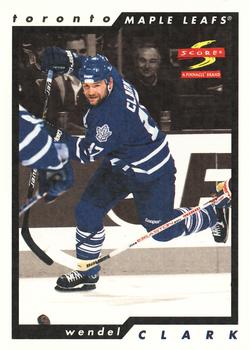 1996-97 Score - Golden Blades #42 Wendel Clark Front