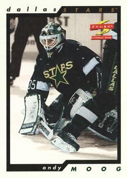 1996-97 Score - Golden Blades #104 Andy Moog Front