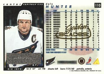 1996-97 Score - Golden Blades #110 Dale Hunter Back
