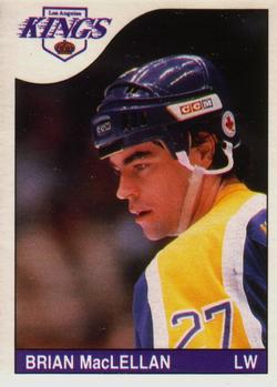 1985-86 O-Pee-Chee #204 Brian MacLellan Front