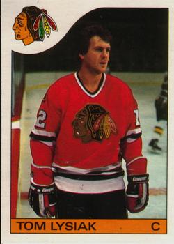 1985-86 O-Pee-Chee #23 Tom Lysiak Front