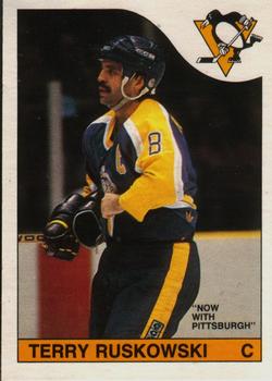 1985-86 O-Pee-Chee #33 Terry Ruskowski Front