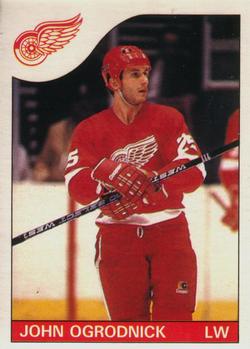 1985-86 O-Pee-Chee #70 John Ogrodnick Front