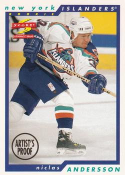 1996-97 Score - Special Artist's Proofs #248 Niklas Andersson Front