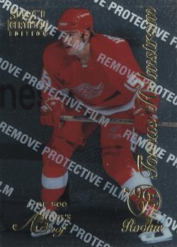 1996-97 Select Certified - Artist's Proofs #97 Tomas Holmstrom Front