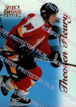 1996-97 Select Certified - Mirror Blue #75 Theoren Fleury Front
