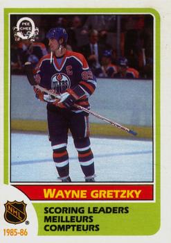 1986-87 O-Pee-Chee #260 Wayne Gretzky Front