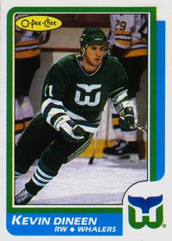 1986-87 O-Pee-Chee #88 Kevin Dineen Front