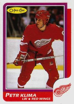 1986-87 O-Pee-Chee #98 Petr Klima Front