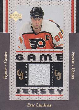 1996-97 Upper Deck - Game Jersey #GJ8 Eric Lindros Front