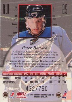 1997-98 Donruss Canadian Ice - Provincial Series #25 Peter Bondra Back