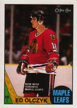 1987-88 O-Pee-Chee #104 Ed Olczyk Front