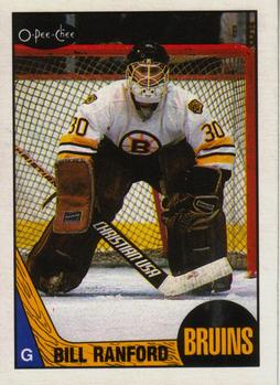 1987-88 O-Pee-Chee #13 Bill Ranford Front