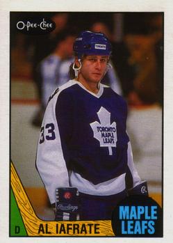 1987-88 O-Pee-Chee #238 Al Iafrate Front