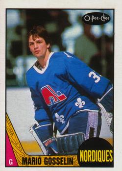 1987-88 O-Pee-Chee #250 Mario Gosselin Front