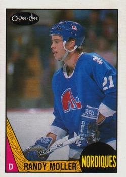 1987-88 O-Pee-Chee #251 Randy Moller Front