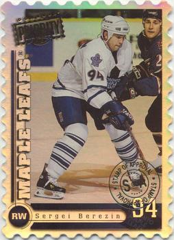 1997-98 Donruss Priority - Stamp of Approval #28 Sergei Berezin Front