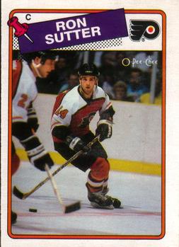 1988-89 O-Pee-Chee #126 Ron Sutter Front