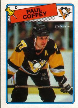 1988-89 O-Pee-Chee #179 Paul Coffey Front