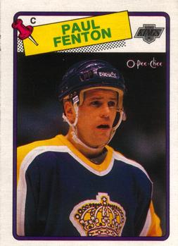 1988-89 O-Pee-Chee #213 Paul Fenton Front