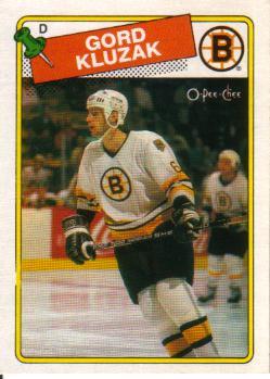 1988-89 O-Pee-Chee #23 Gord Kluzak Front