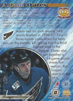 1997-98 Pacific Crown Collection - Emerald Green #37 Adam Oates Back