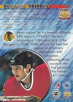 1997-98 Pacific Crown Collection - Silver #46 Kevin Miller Back