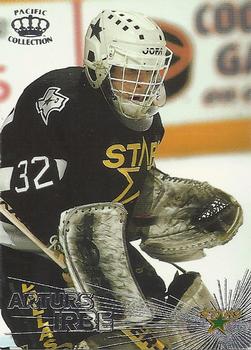 1997-98 Pacific Crown Collection - Silver #188 Arturs Irbe Front