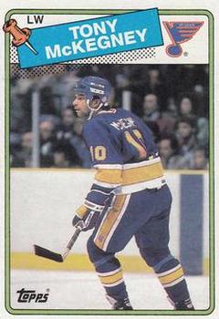 1988-89 Topps #4 Tony McKegney Front