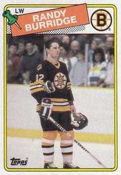 1988-89 Topps #33 Randy Burridge Front