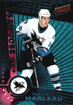 1997-98 Pacific Dynagon - Emerald Green #ROOKIE Patrick Marleau Front