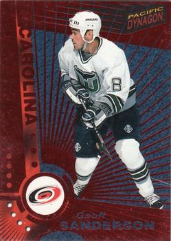 1997-98 Pacific Dynagon - Red #23 Geoff Sanderson Front