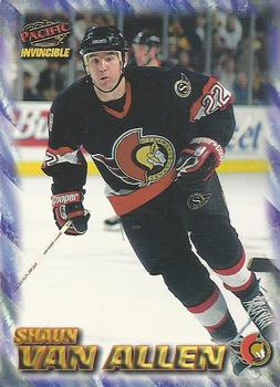 1997-98 Pacific Invincible - NHL Regime #138 Shaun Van Allen Front