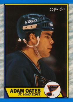 1989-90 O-Pee-Chee #185 Adam Oates Front