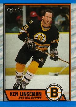 1989-90 O-Pee-Chee #62 Ken Linseman Front