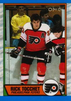 1989-90 O-Pee-Chee #80 Rick Tocchet Front