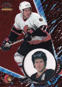 1997-98 Pacific Invincible - Red #92 Daniel Alfredsson Front