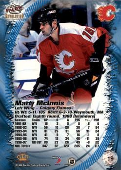 1997-98 Pacific Revolution - Copper #19 Marty McInnis Back