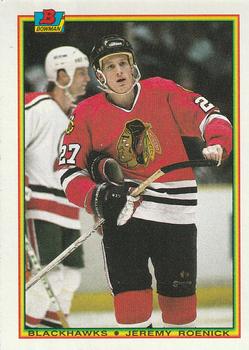 1990-91 Bowman #1 Jeremy Roenick Front